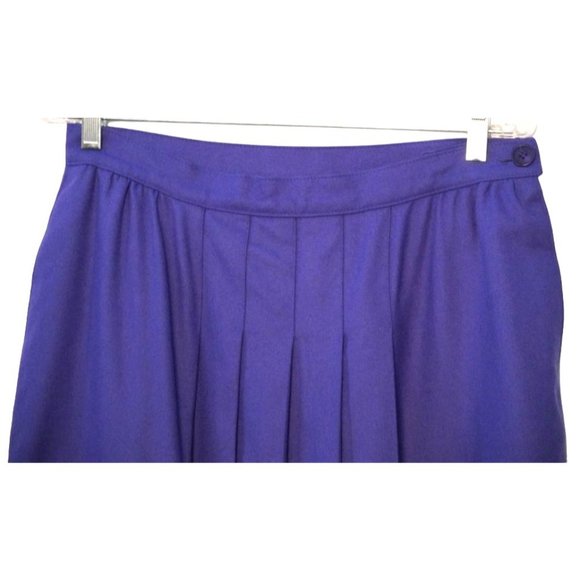 Pendleton Wool Skirt, Pleated Skirt, Tagged Size 16, Made in USA, Academia Core, - Picture 2 of 5